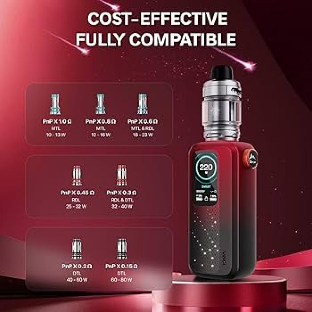 VOOPOO VINCI Spark 220 جهاز شيشة فينشي سبارك 220 من فوبو - صورة 2