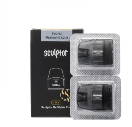 بودات سحبة سكولبتر من يو ويل Uwell Sculptor Replacement Pods - Image 1