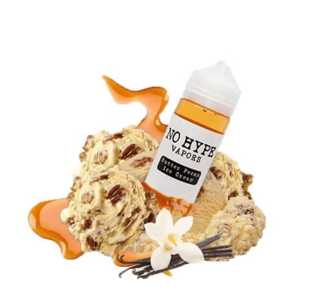 نكهة نو هايب زبدة البيكان و الايس كريم NO HYPE VAPORS BUTTER PECAN ICE - صورة 2