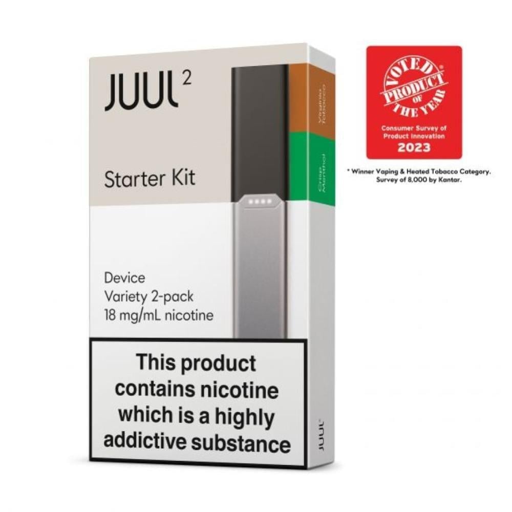 سحبة جول 2 الاصدار الثاني مع 2 بودات Juul 2 Starter Kit - صورة 3