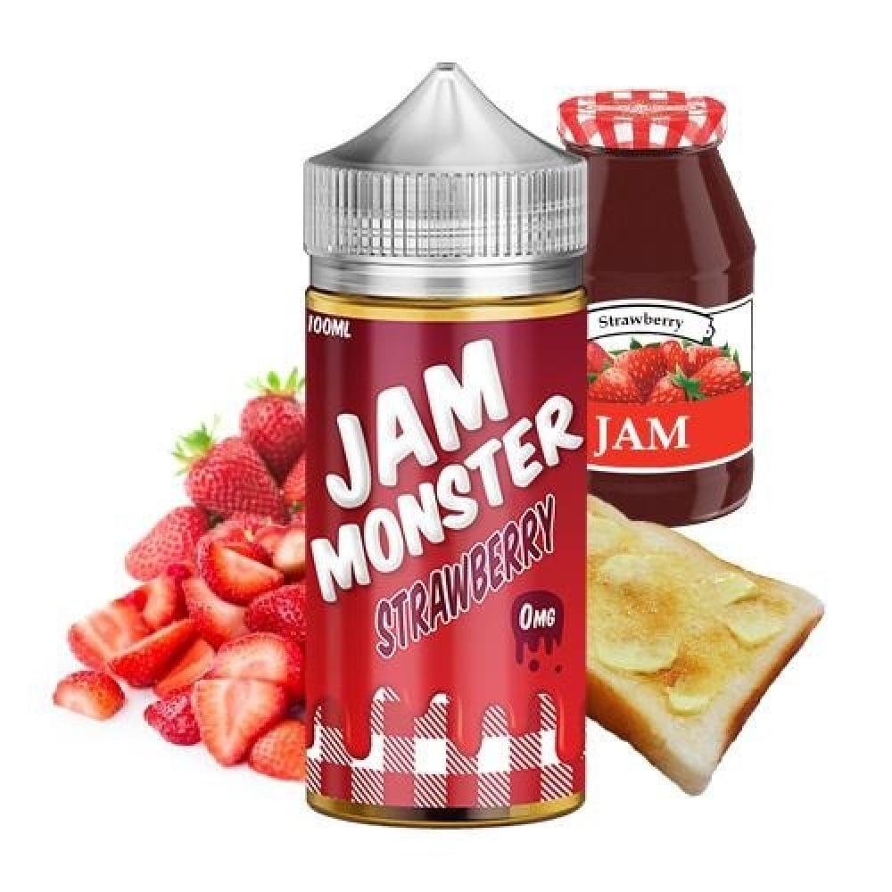 نكهة جام مونستر مربى الفراولة مع التوست و الزبدة JAM MONSTER STRAWBERRY - Image 1
