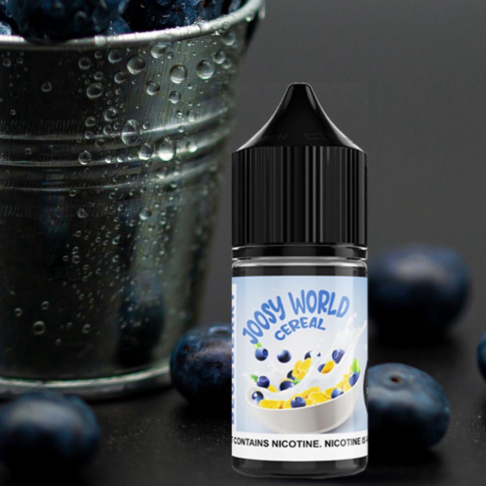 نكهة سولت كورن فلكس بلو بيري JOOSY WORLD CEREAL BLUEBERRY 30ml - Image 2