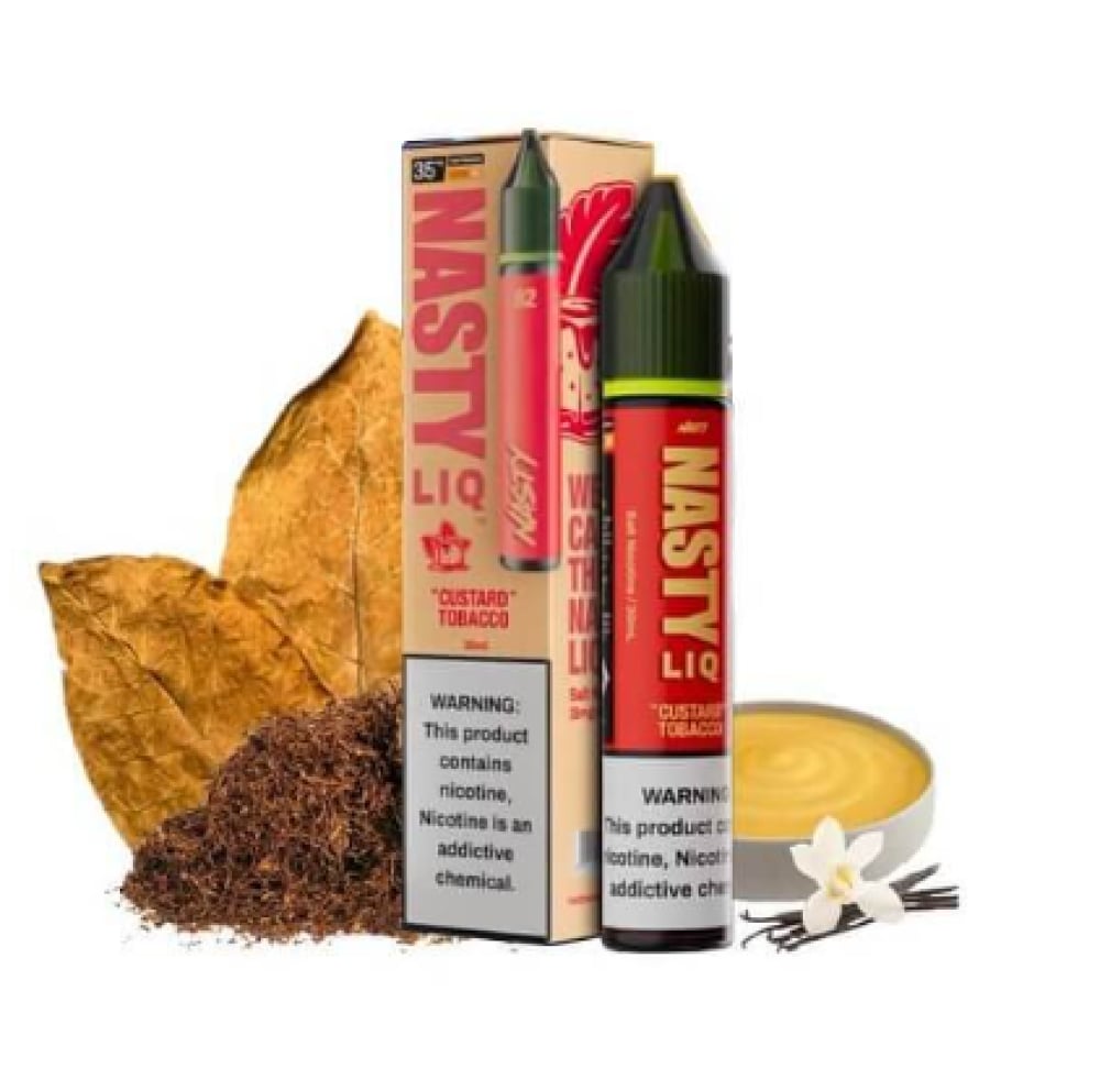نكهة ناستي كسترد توباكو Nasty Liq Custard Tabocca - Image 2