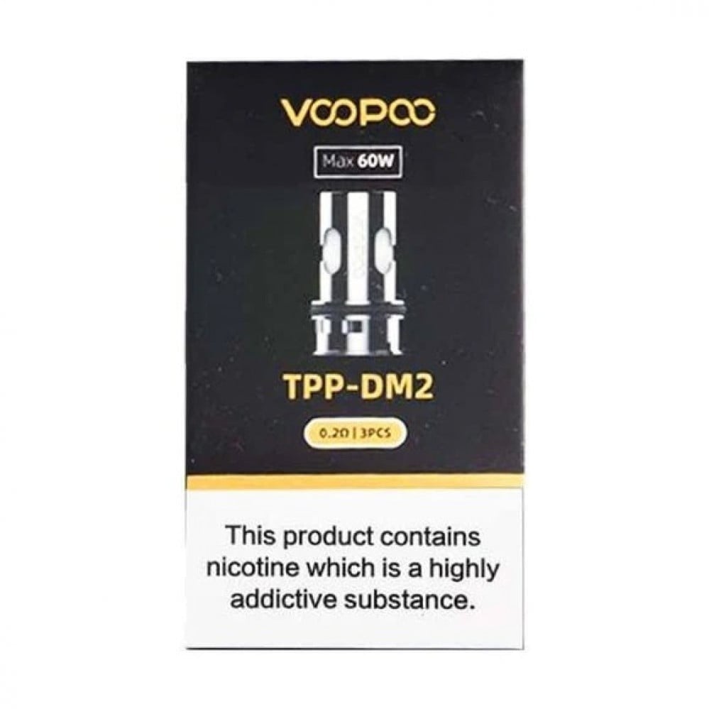 كويلات دراق اكس بلس و دراق 3 0.2 TPP - DM2 Voopoo Replacement Coils - Image 1
