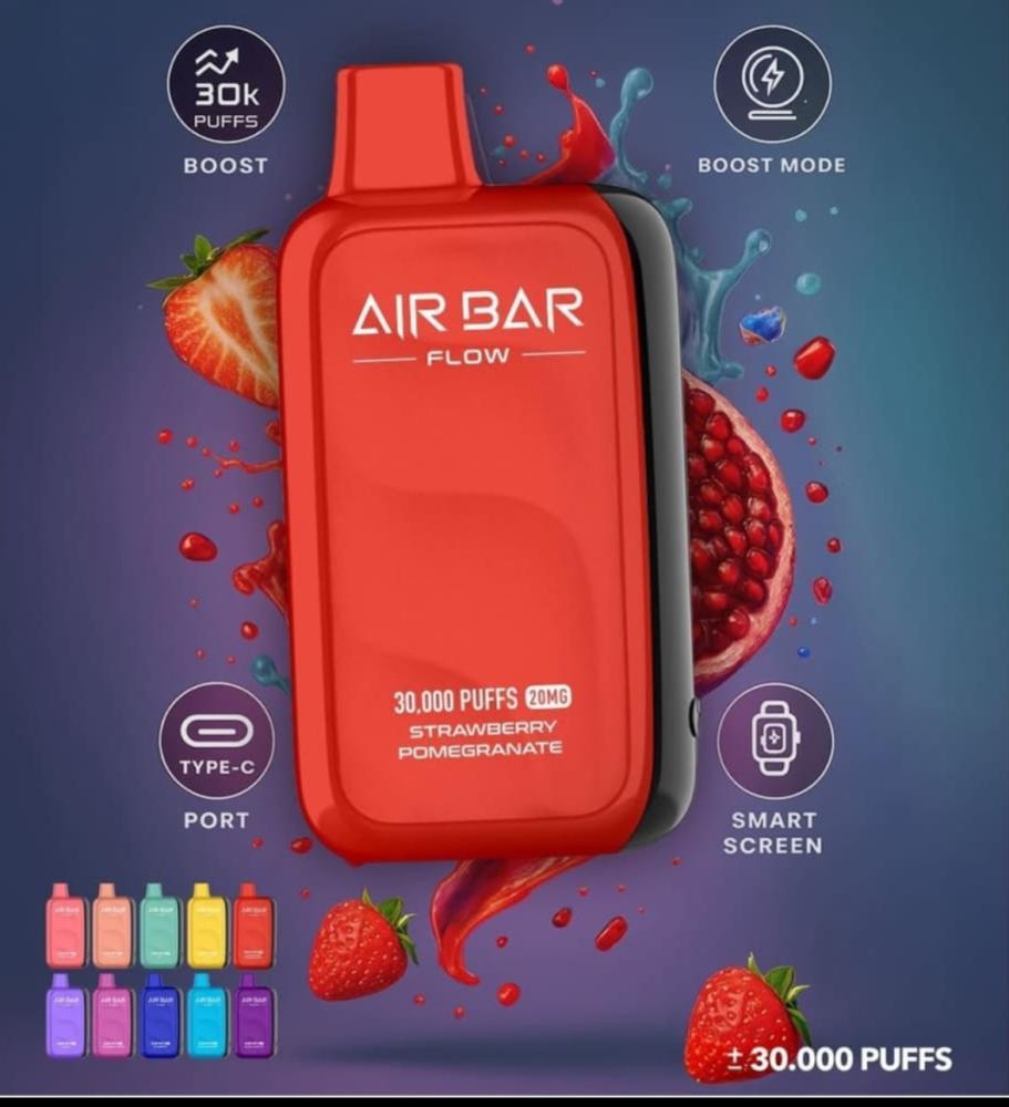AIR BAR FLOW سحبة سيجارة اير بار فلو 30000 شفطة - صورة 3