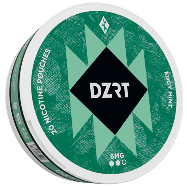 دزرت ايدجي منت نعناع اظرف نيكوتين DZRT Edgy Mint Nicotine pouches - Image 2