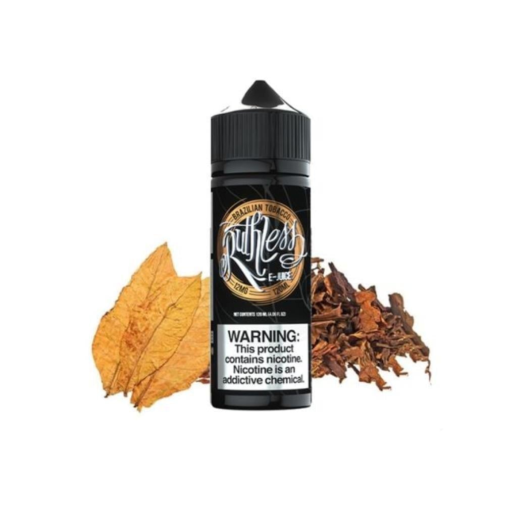 نكهة روثلس التوباكو البرازيلي عملاقة 120 مل Ruthless BRAZILIAN TOBACCO - Image 1