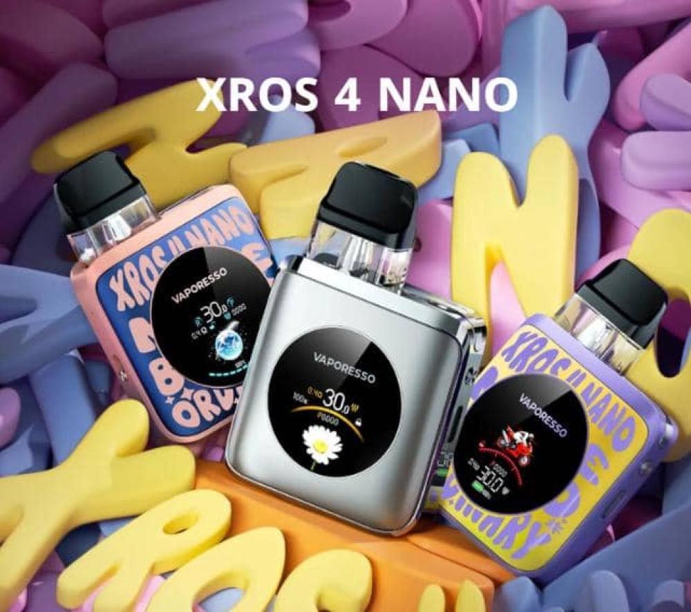 جهاز سحبة وشيشة اكس روز نانو 4 من فيبريسو XROS NANO 4 Vaporesso - Image 3