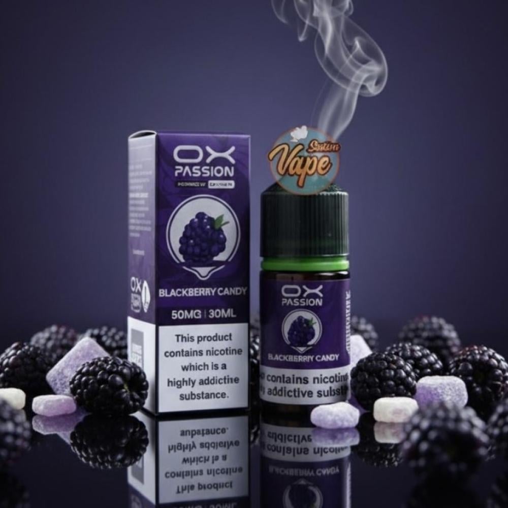 نكهة توت اسود بالحلاوة من اوكس باشن - Ox passion Blackberry candy - صورة 2