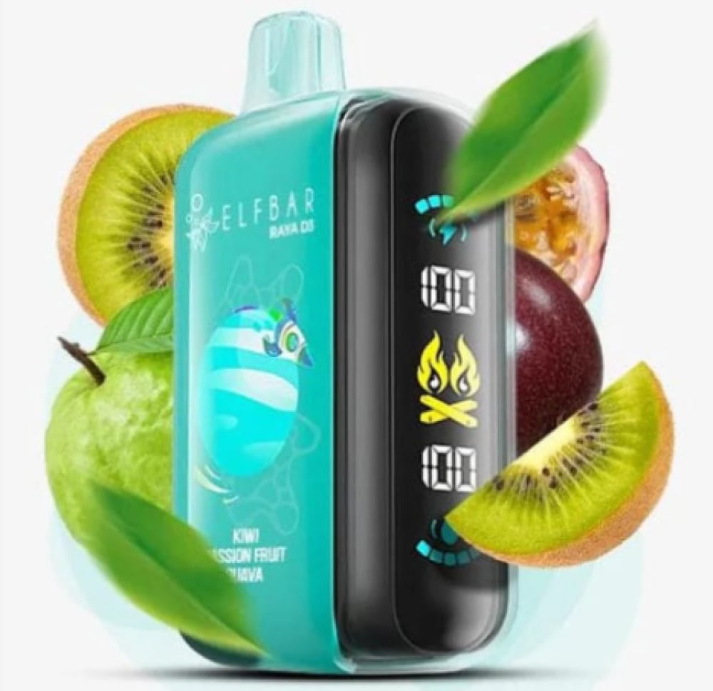 سحبة الف بار 25000 موشة Elf Bar Raya D3 25000 - صورة 2