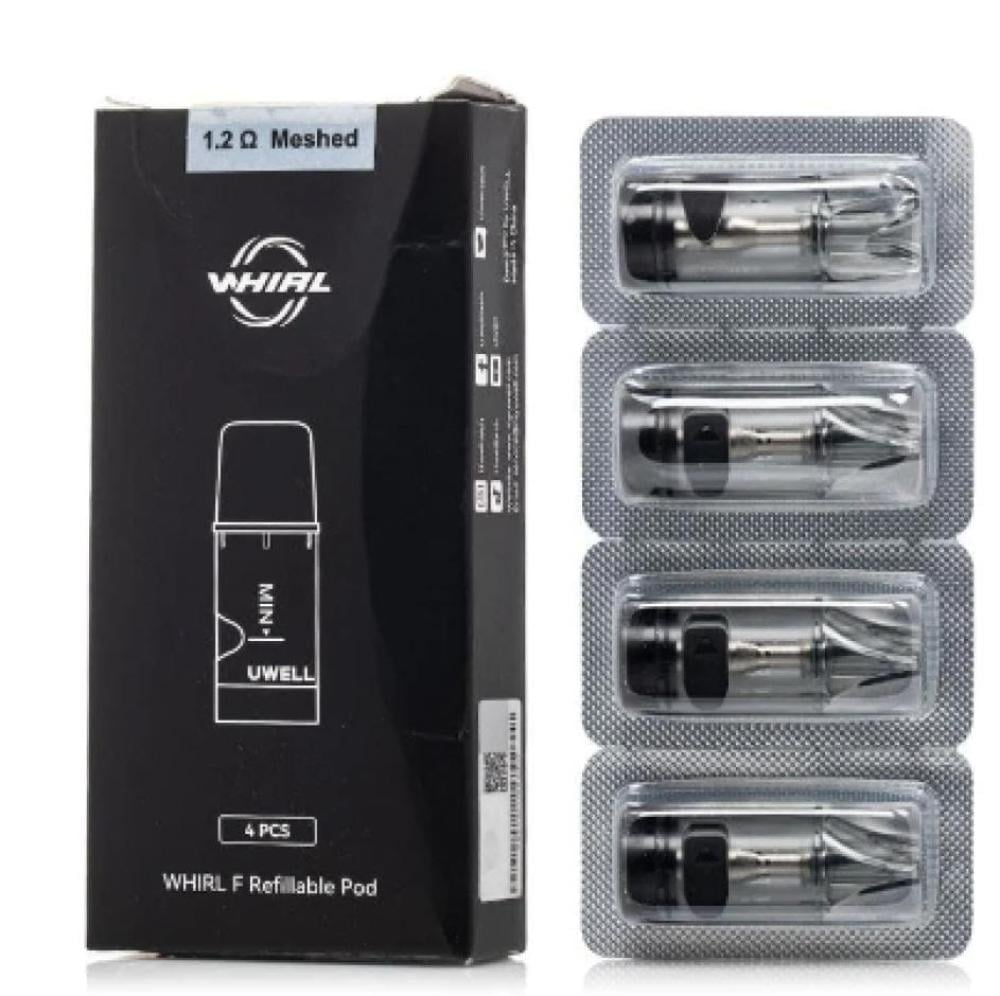 بودات سحبة ويرل اف من يو ويل Uwell Whirl F Replacement Pods - Image 3