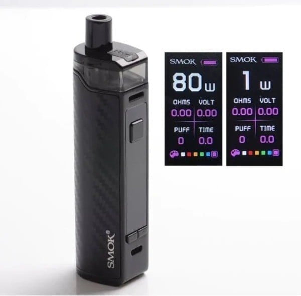 جهاز سحبة و شيشة سموك ار بي ام 80 برو بدون بطارية SMOK RPM80 - صورة 1