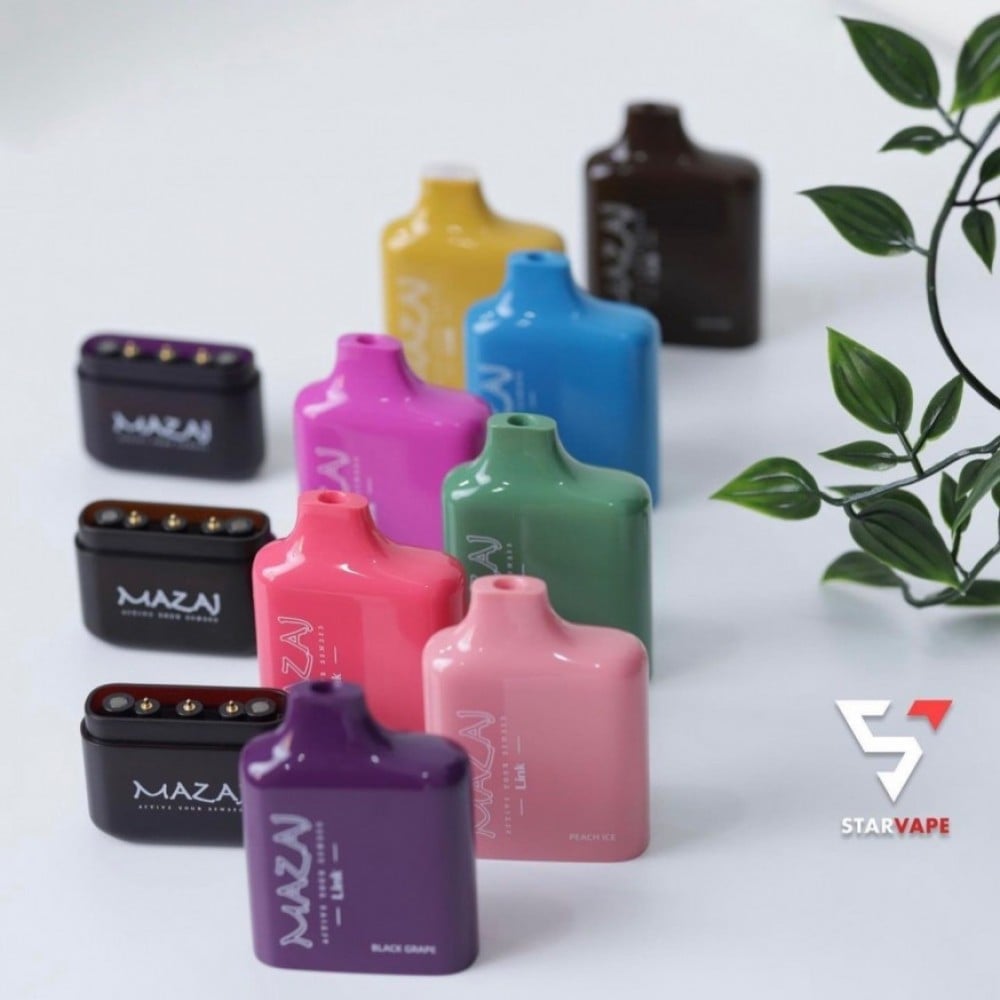 سحبة مزاج لينك بود مع جهاز 8500 موشة Mazaj Link Pod 8500 Puff - Image 1