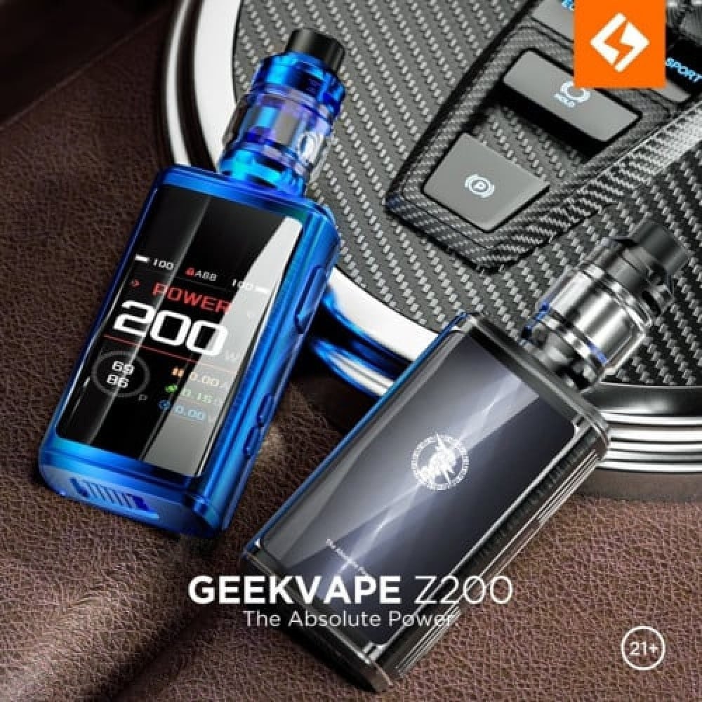 شيشة جيك فيب زد 200 Geekvape Z200 (Zeus 200) Kit 200W - Image 2