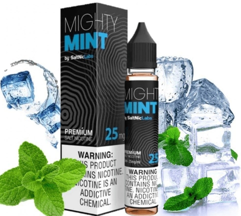 نكهة سولت نعناع بارد Mighty Mint من العملاقة VGOD - Image 1