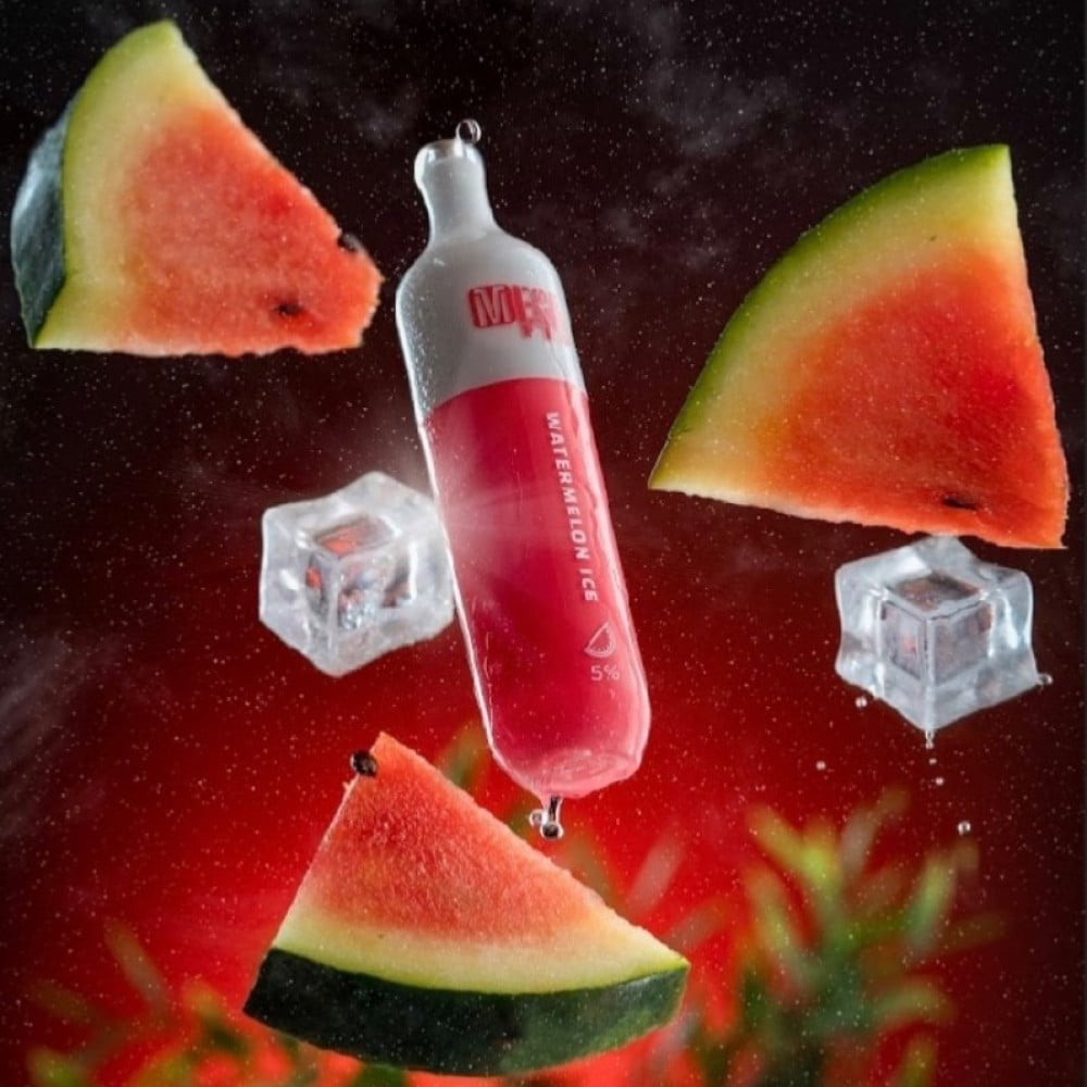 سحبة ميجا برو 3 3000 موشة بطيخ بارد Mega Pro 3 3000 Puff Watermelon ICE - Image 1