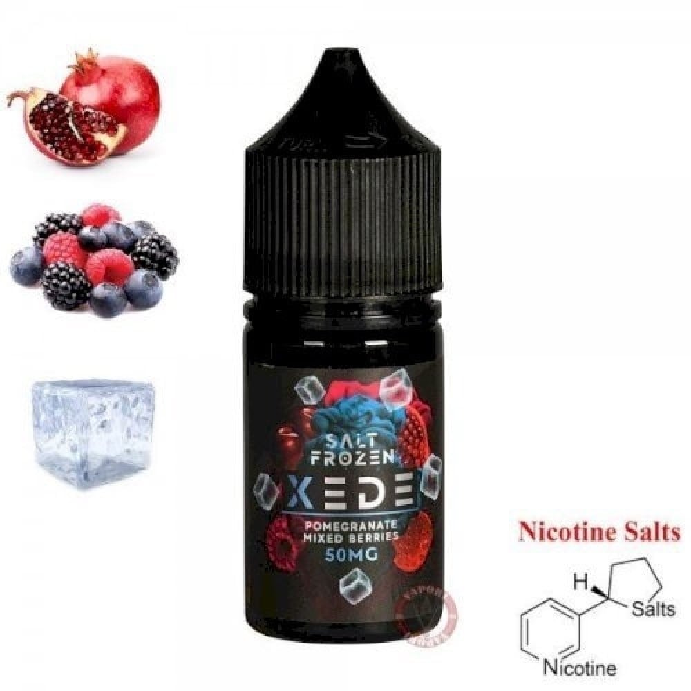 نكهة سولت أكسيد مزيج من التوت مع الرمان البارد من سام فيب XEDE FROZEN salt - صورة 1