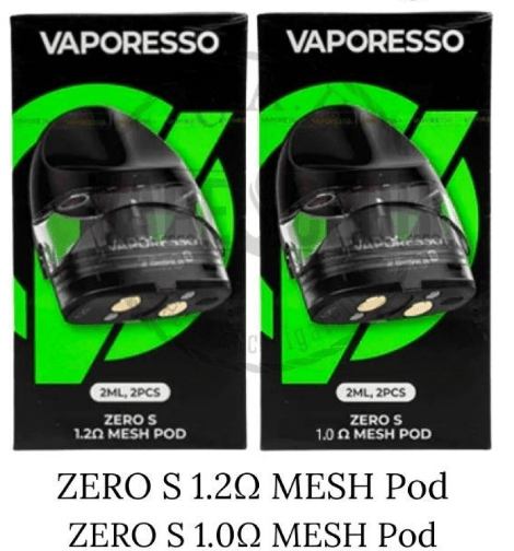بودات سحبة زيرو اس VAPORESSO ZERO S Replacement Pods - Image 1