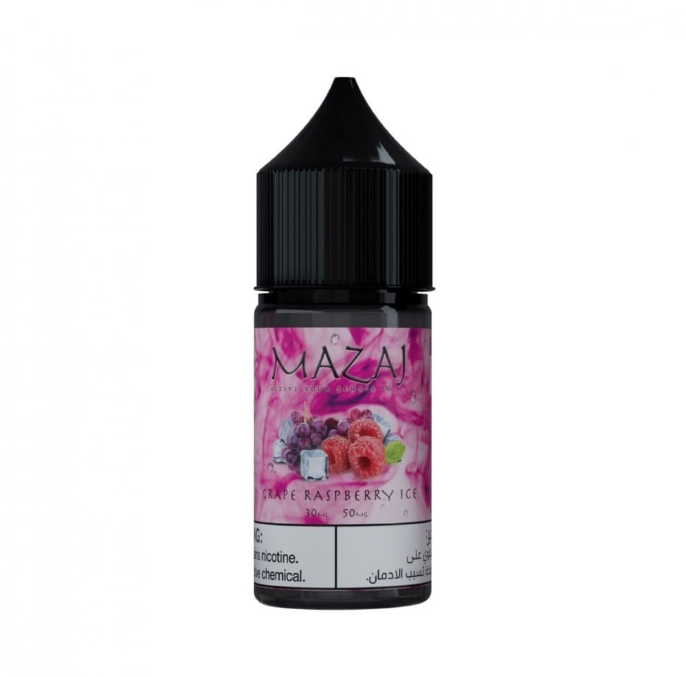 نكهة سولت مزاج معسل عنب توت ايس MAZAJ Grape Raspberry ICE - Image 2