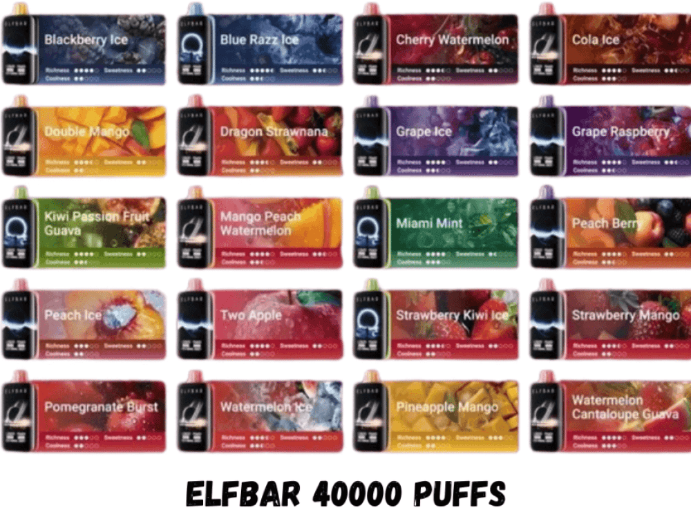 سحبة الف بار مون نايت 40 الف موش Elf Bar Moonnight 40K - Image 6
