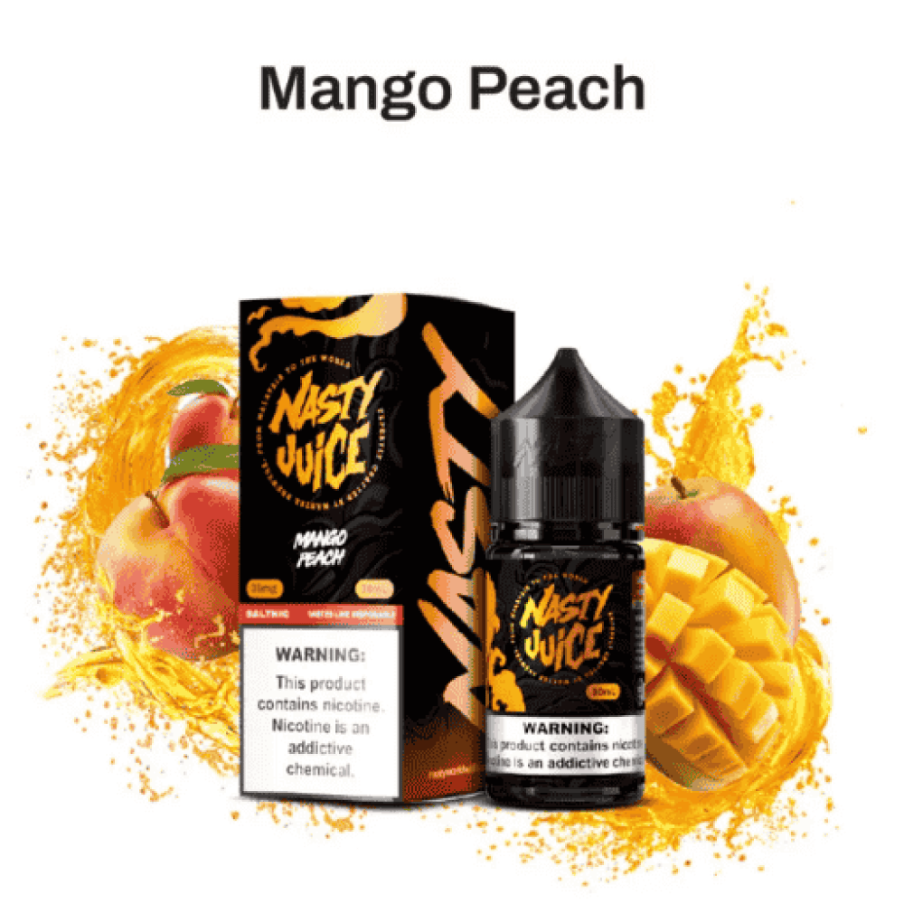 نكهة ناستي مانجو خوخ Nasty Juice Mango Peach Salt - Image 1