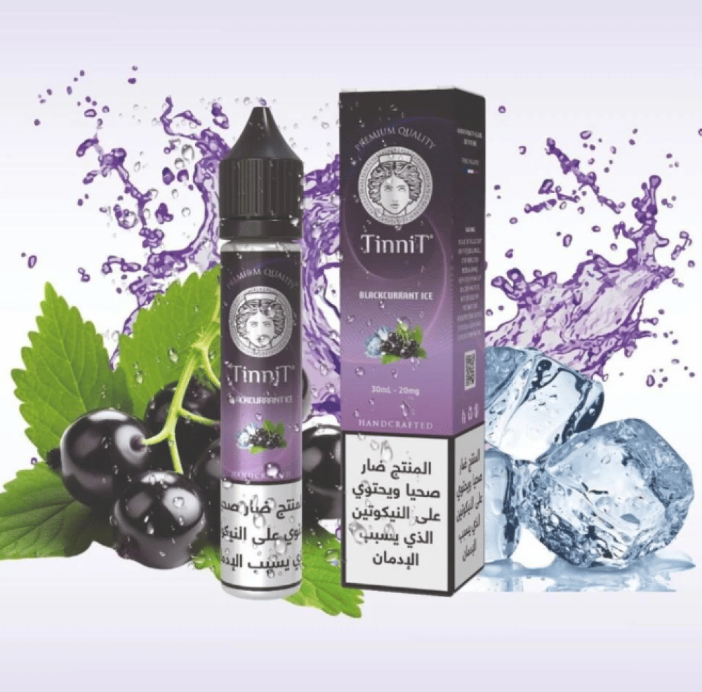 تينيت بلاك كارنت سولت - Tinnit Blackcurrant Ice Salt - صورة 1