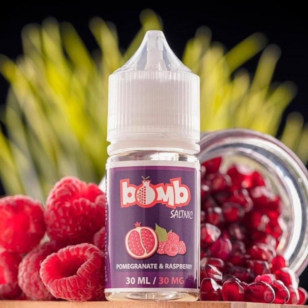 بومب بيري توت رمان سولت نيكوتين BOMB POMEGRANATE & RASPBERRY Salt - Image 1
