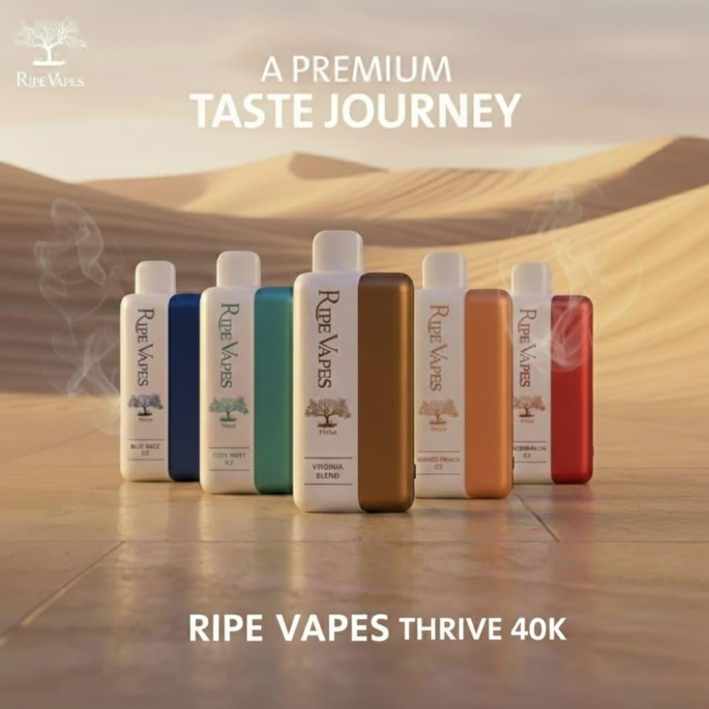 سحبة رايب فيب ثرايف 40 الف موشة Ripe Vapes THRIVE 40K Puffs - صورة 1