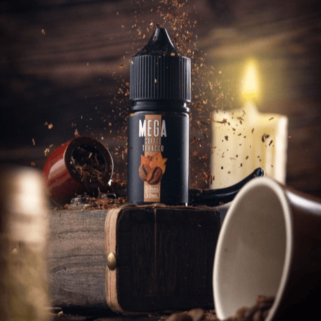 نكهة سولت ميجا كوفي توباكو Mega Coffee Tobacco Salt - Image 1
