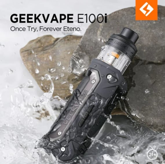 شيشة جيك فيب اي 100 اي كيت إلى 100 واط GEEKVAPE E100i KIT - Image 1