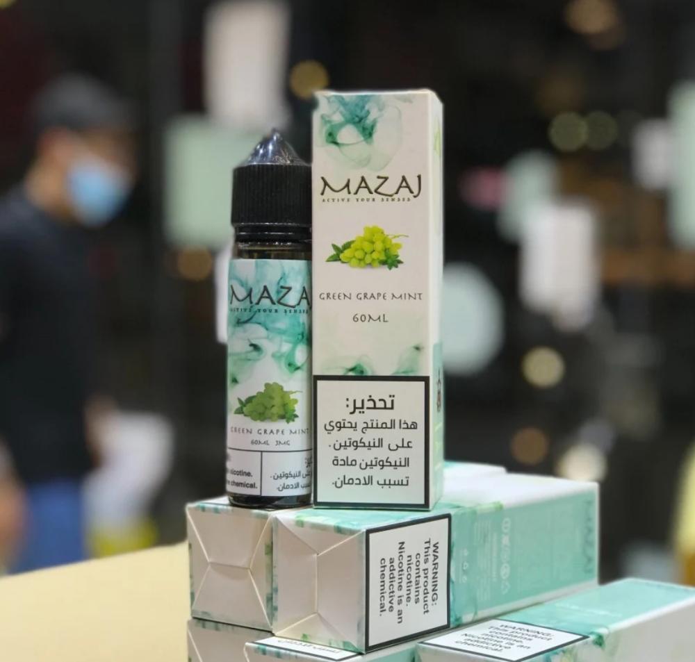 نكهة فيب مزاج عنب اخضر نعناع - صورة 1