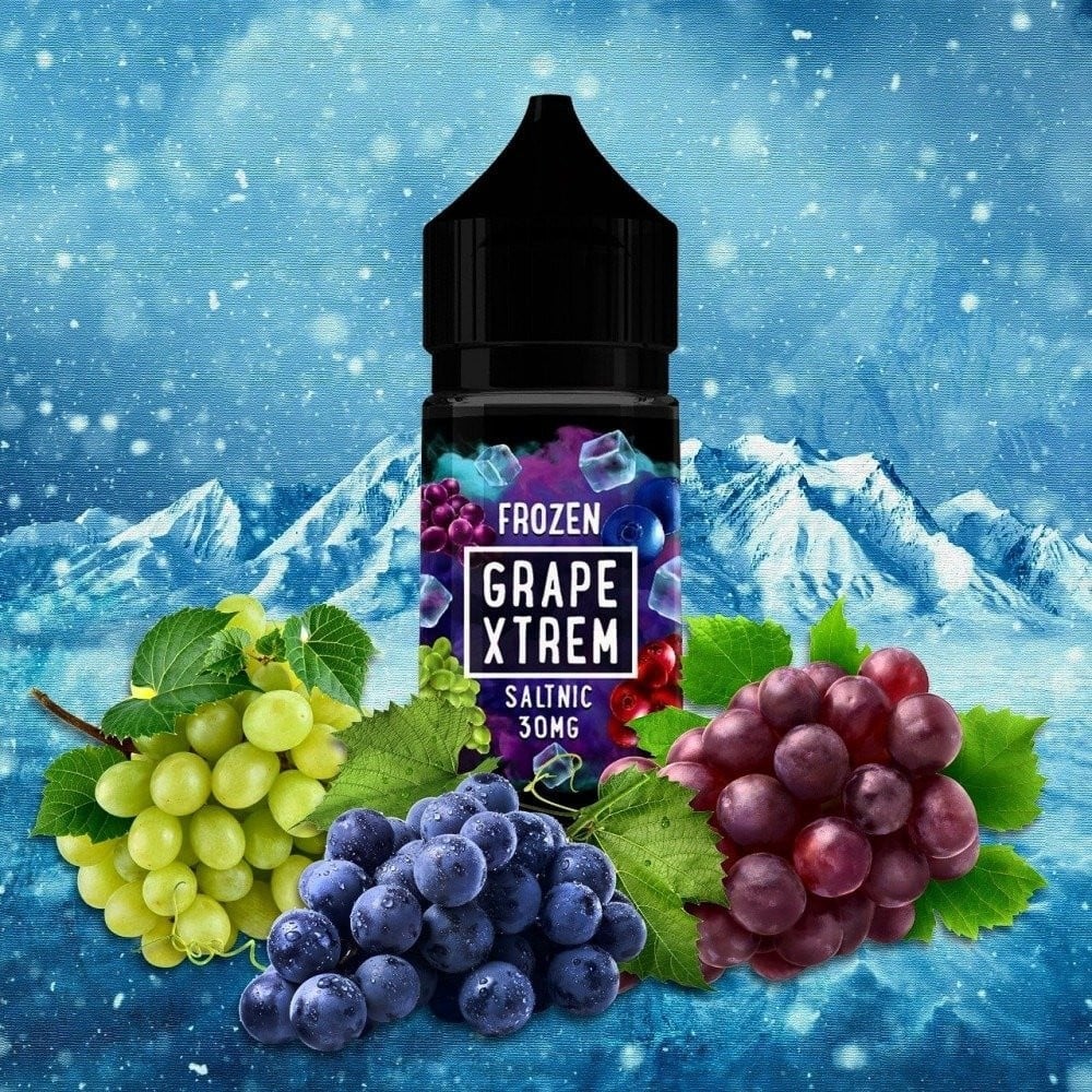 نكهة سام فيب ايس عنب سولت نيكوتين Sam Vapes GRAPE XTREM FROZEN Salt - Image 1
