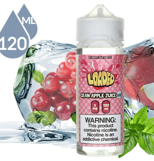 نكهة لوديد الشهيرة تفاح كرز كبيرة بارد Loaded Cran-Apple ICED - Image 1