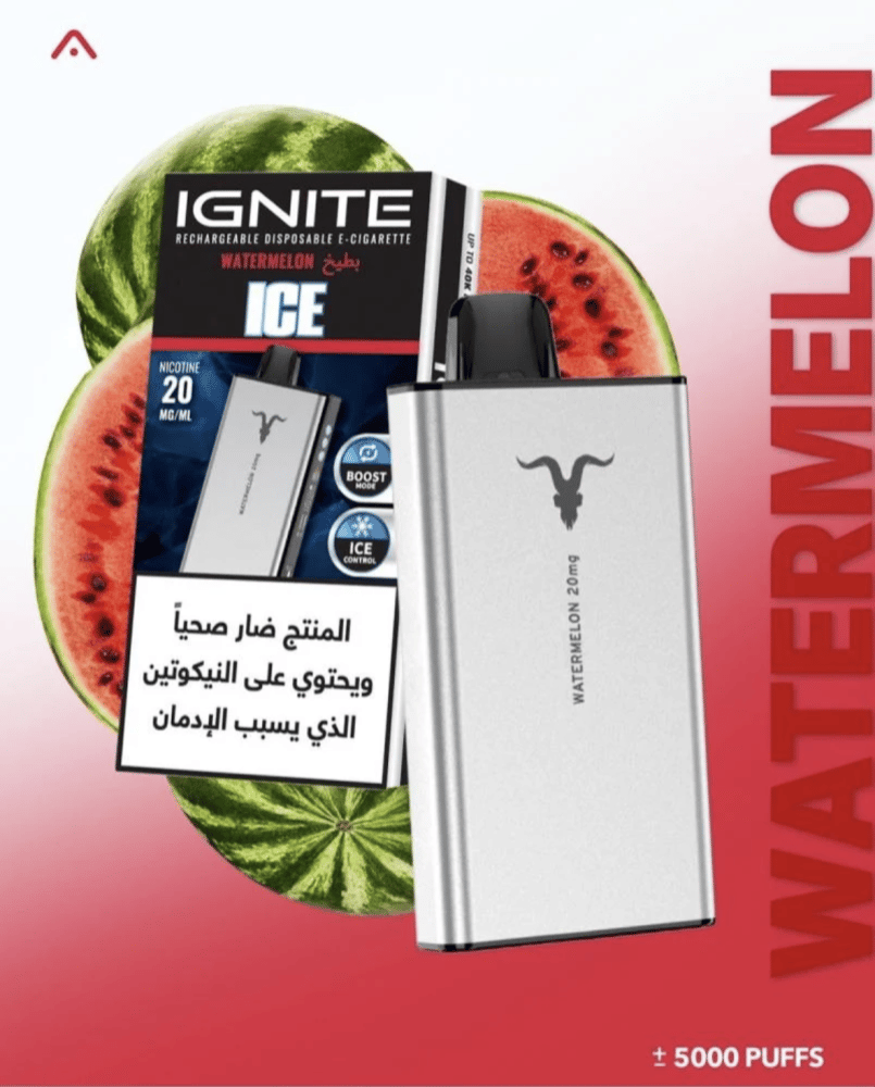 جهاز سحبة اقنايت ٤٠٠٠٠ سحبة IGNITE ICE 40000 PUFFS - صورة 1