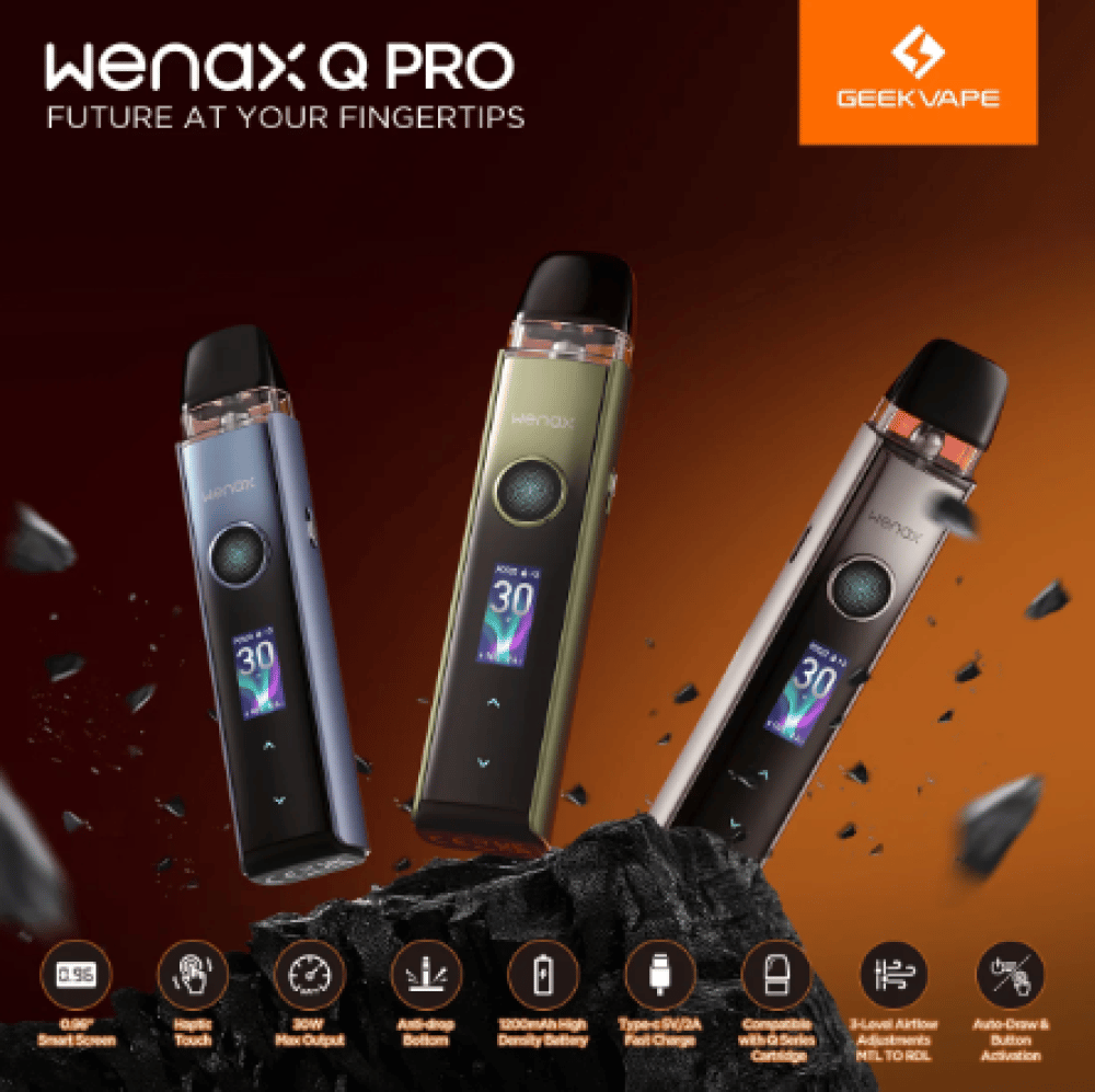 جهاز سحبة وينكس كيو برو من جيك فيب Geekvape Wenax Q Pro - صورة 2