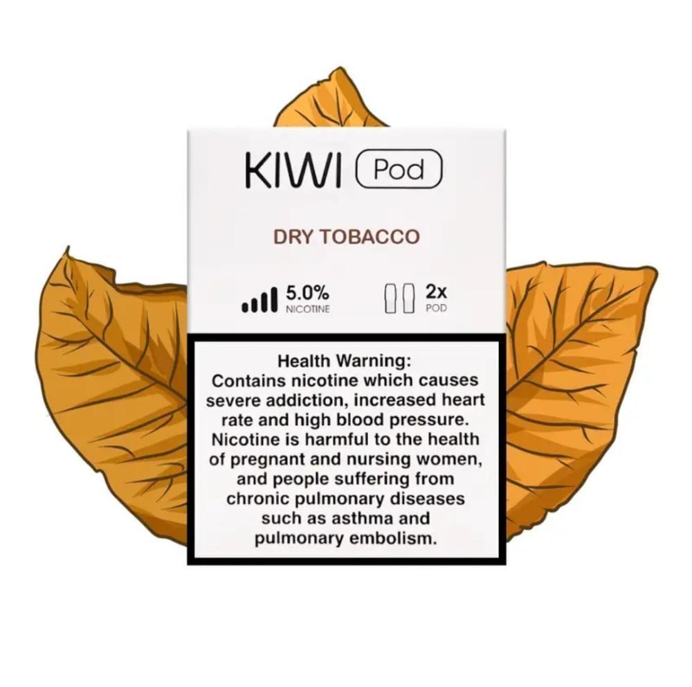 بود كيوي نكهة دراي توباكو 50MG KIWI Prefilled Pod – DRY TOBACCO 50MG - Image 1