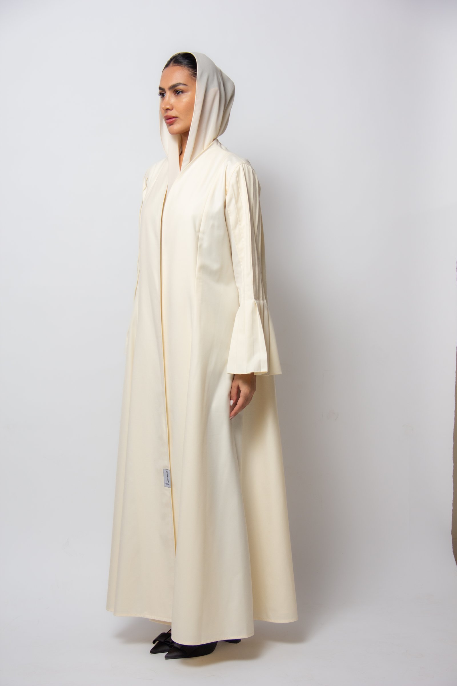 Luxury Heavy Linen Abaya - Image 1