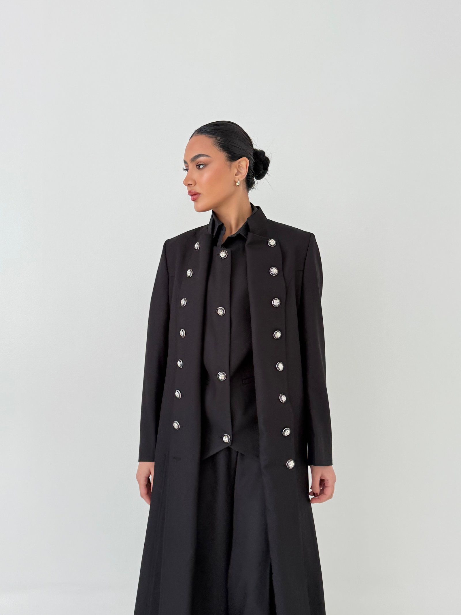 Wool Jacket Set with Vest and Pants - Image 1