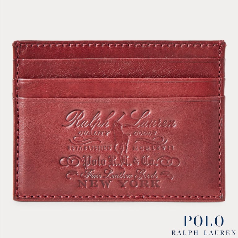 محفظة بطاقات مُميزة | Polo Ralph Lauren - صورة 1