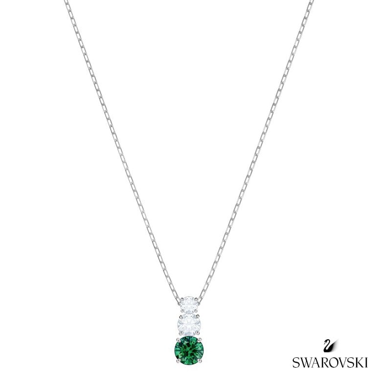 عقد بقلادة خضراء | Swarovski - صورة 1