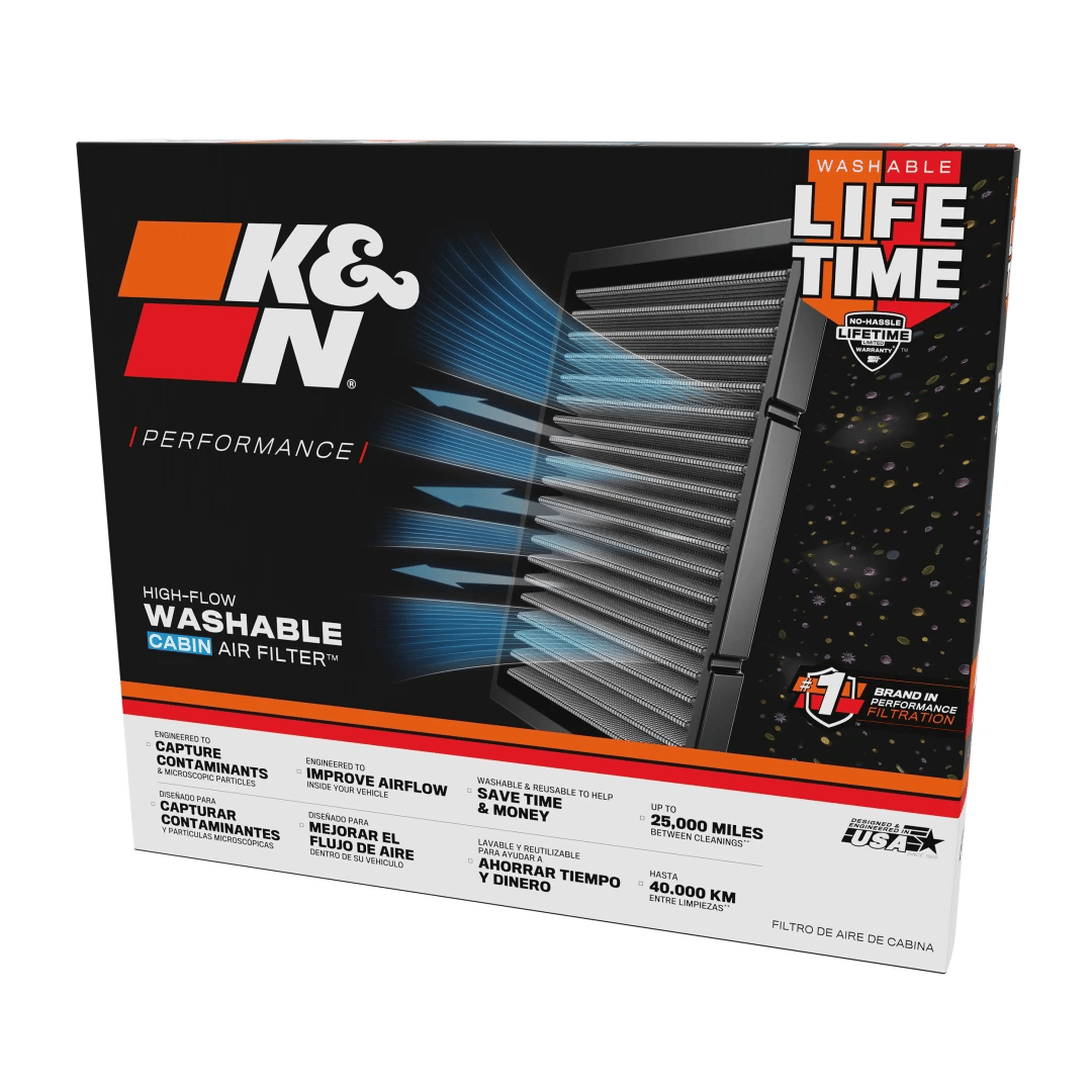 K&N | فلتر مكيف رياضي VF3007 - دودج وكرايسلر +05 - صورة 6