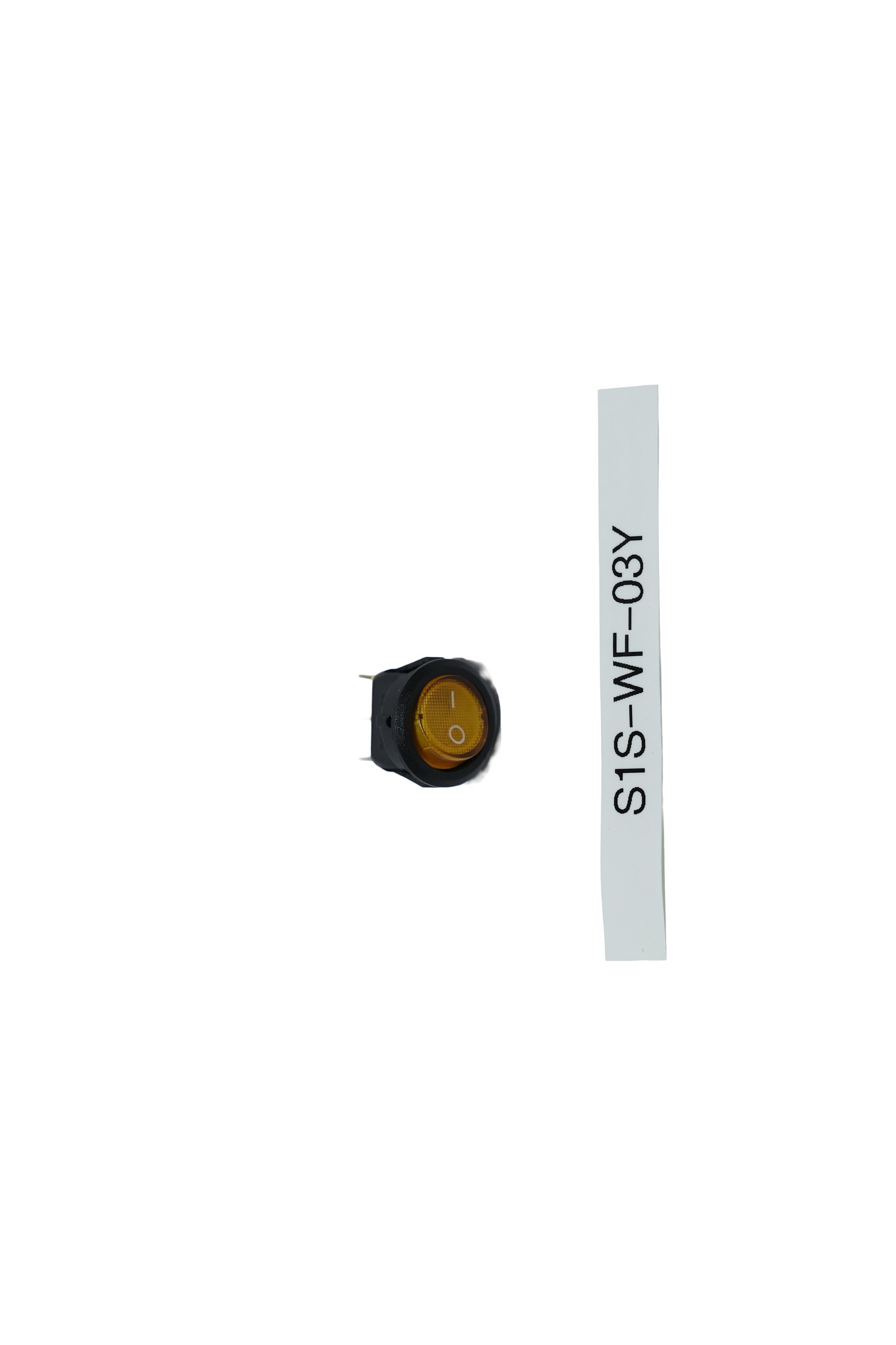 S1S | 12V3PIN ON/OFF SWITCH YELLOW - Image 1