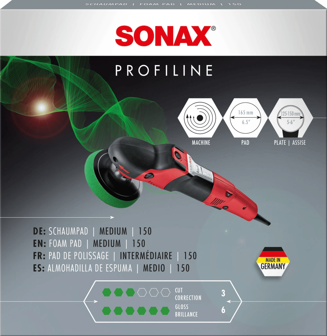 SONAX | بفر تلميع متوسط الخشونة - Image 1