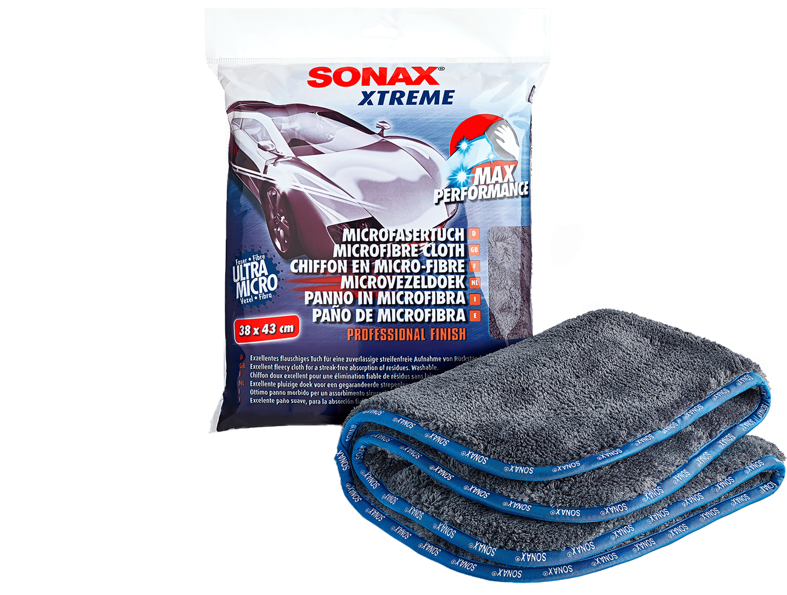 SONAX | مايكروفايبر سحب عالي الامتصاص  - صورة 1
