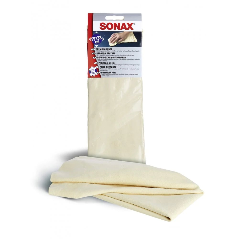 SONAX |  منشفة جلد طبيعي 100% - الفئة الفاخرة  - Image 1