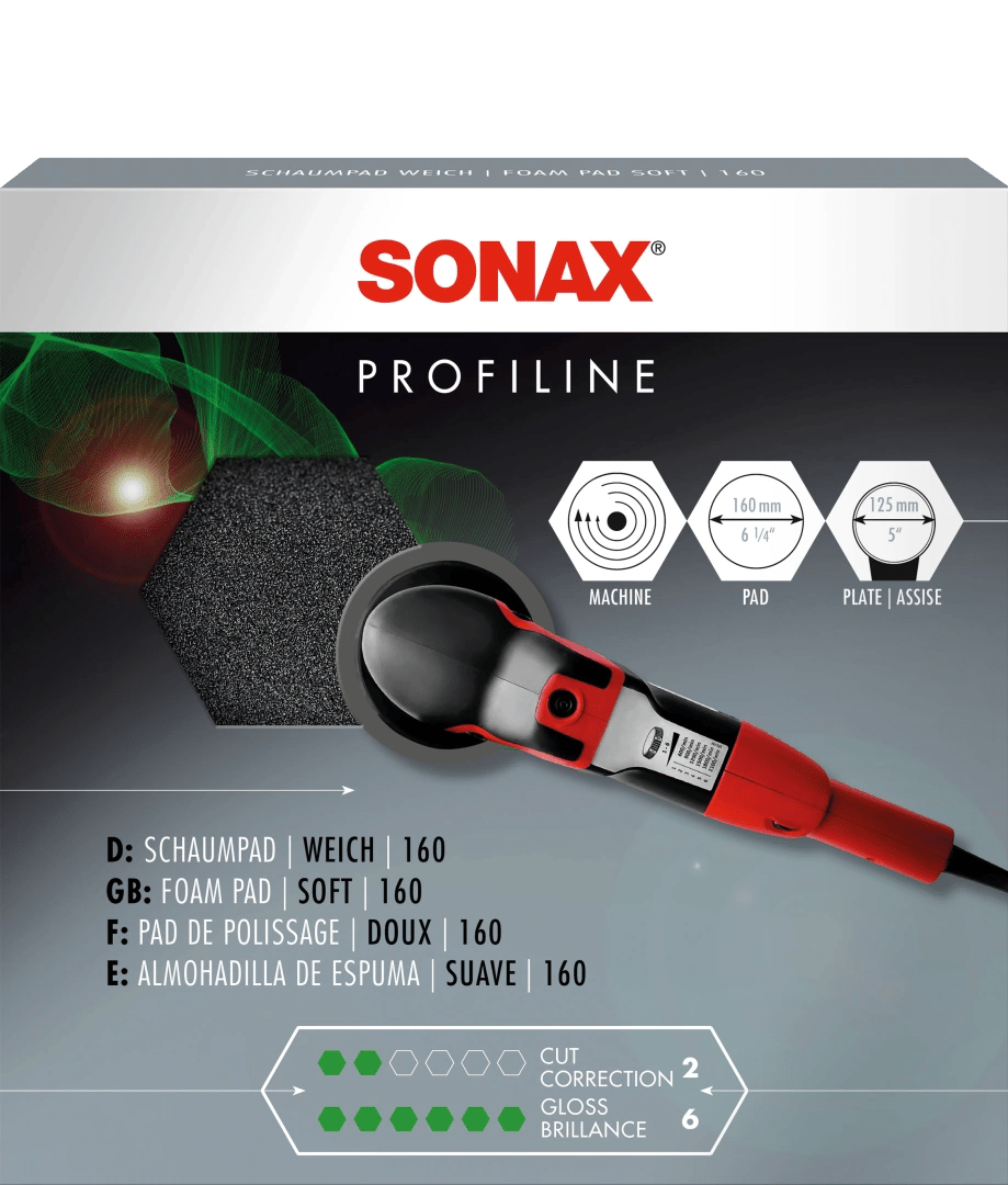 Foam pad soft 160 | SONAX - لمسة نهائية احترافية - صورة 2