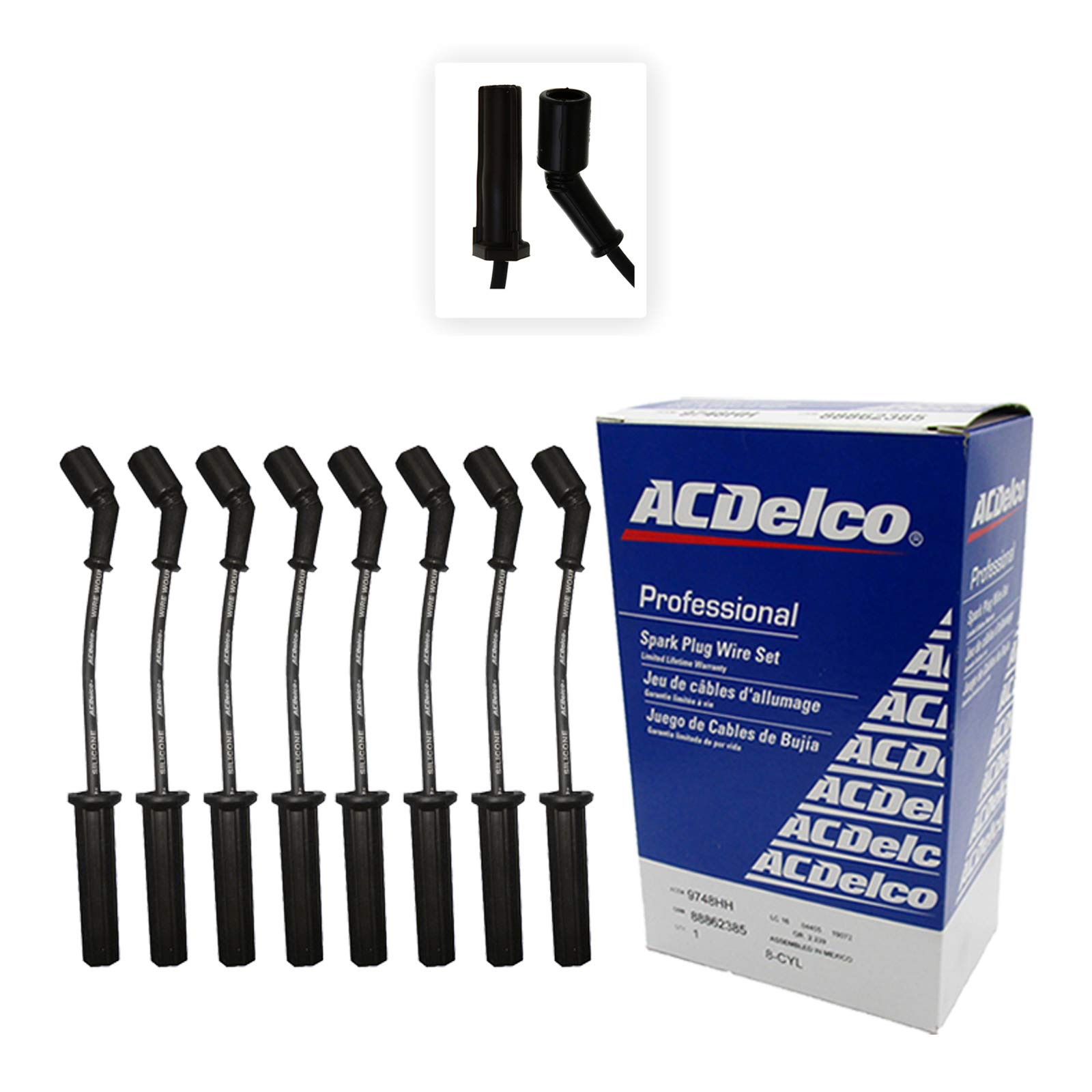 ACDELCO | طقم أسلاك بواجي جمس 1999-2006 (8 حبات ) - صورة 1