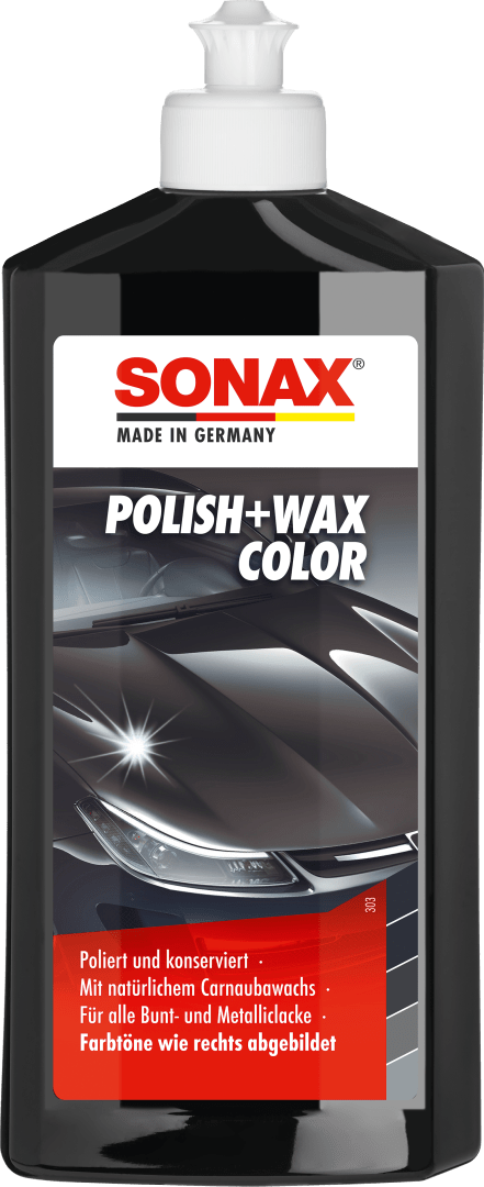 SONAX | بوليش و واكس يدوي للون الاسود - صورة 1