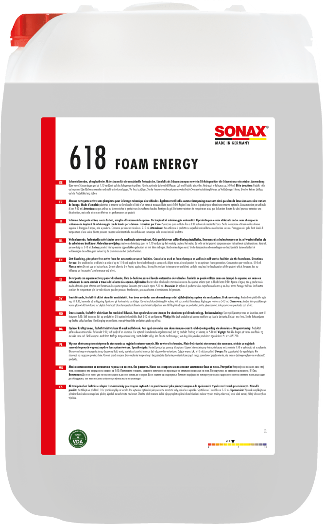 SONAX | شامبو برغوة وتركيز عالي - تنظيف احترافي  - صورة 1