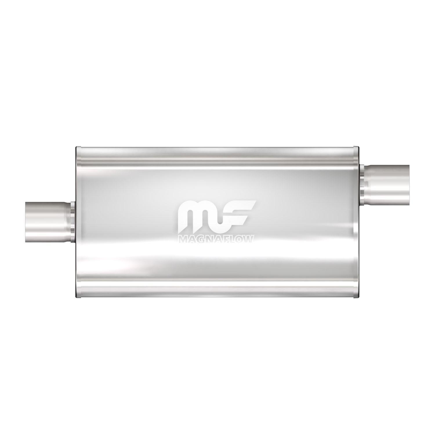 MAGNAFLOW | دبة صوت مدخل وسط مخرج طرف 3.5IN - صورة 1